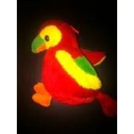 Doudou Perroquet Rouge Musical