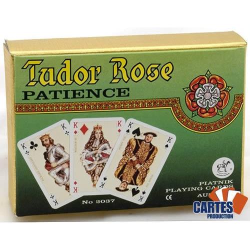 Tudor Rose Patience : 2 Jeux De Cartes