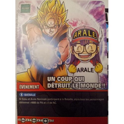 Carte Dragon Ball  Scg Fr - Db 871 (Un Coup Qui Detruit Le Monde)