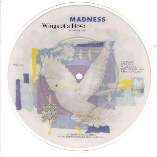 Wings Of A Dove / Behind The 8 Ball  - Picturedisc