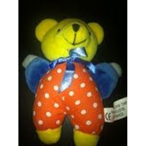Doudou Ours Froissable Cmp Multicolore