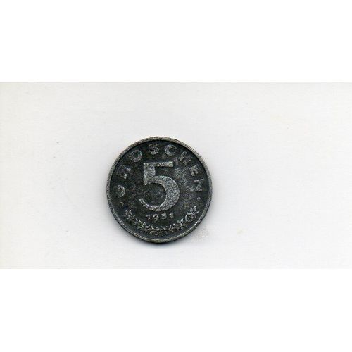 Autriche 5 Groschen 1951
