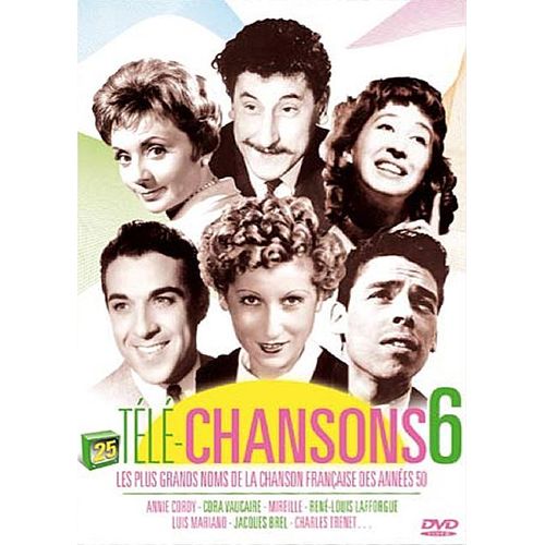 Télé-Chansons 6 : Les Plus Grands Noms De La Chanson Française Des Années 50