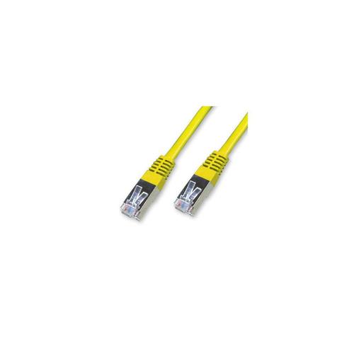 Cable Cat 6 FTP Jaune - 1m - RJ45 CORD6-1J ? NEKLAN