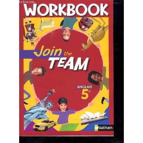 Join The Team Anglais 5 E Et Jointhe Team Extrait Du Livre De Professeur.