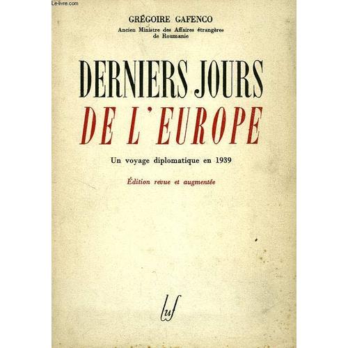 Derniers Jours De L'europe