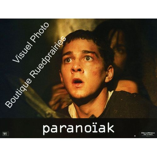 Paranoïak - Disturbia : Jeu De Photos D'exploitation Cinématographique - Format 21x27,5 Cm - De D.J. Caruso Avec Shia Labeouf, Carrie-Anne Moss, David Morse, Sarah Roemer - 2002