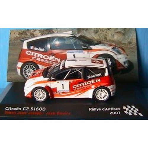 Citroen C2 S1600 #1 Jean Joseph Rallye Antibes 2007 Ixo 1/43 Boyere-Ixo