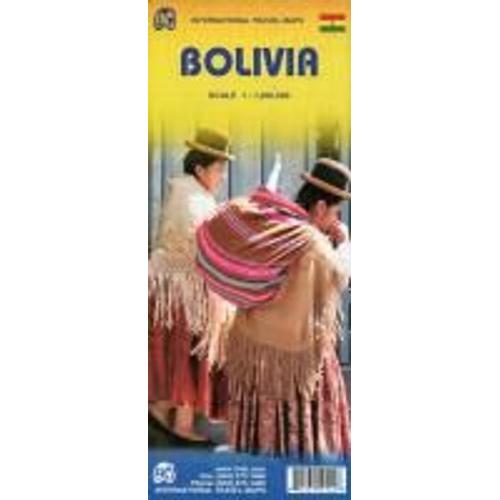 Bolivia Travel Map  1 : 2.500 000