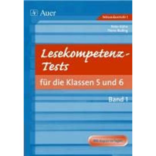 Lesekompetenz-Tests 5/6, Band 1