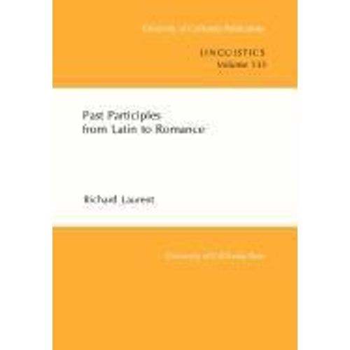 Past Particles From Latin To Romance