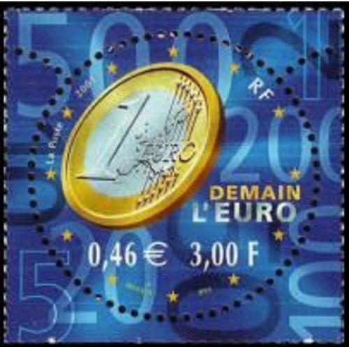 "Demain L'euro" Pièce De 1 Euro Année 2001 N° 3402 Yvert Et Tellier Luxe