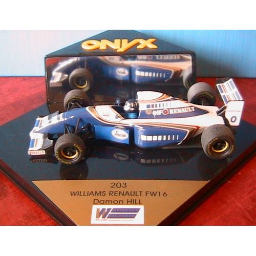 Williams Renault Fw16 #0 Damon Hill 1994 Onyx 203 1/43 Formula One F1-Onyx