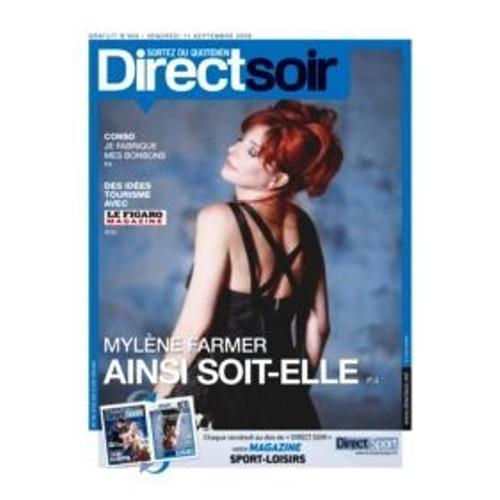 Direct Soir 600 Mylene Farmer Sim Michael Jackson Sophie Marceau Jay-Z Scarlett Johansson Al Pacino