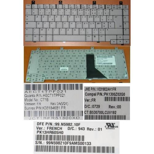 Clavier  MP-03906F0-6984  Azerty pour HP Compaq Presario R4000