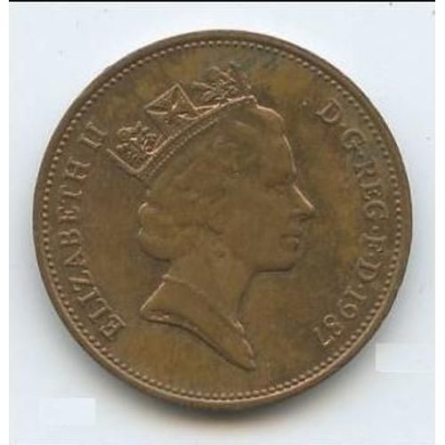 Lot De 3 Pièces De 2 Pences Années 1987-88-89