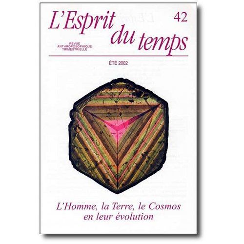 L'esprit Du Temps N° 42 : L'homme, La Terre, Le Cosmos En Leur Evolution