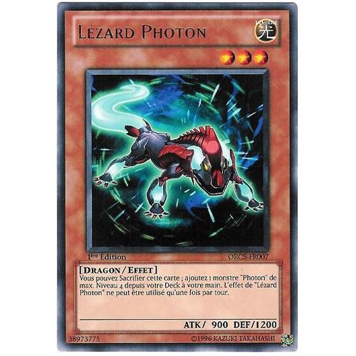 Yu-Gi-Oh ! Lézard Photon Orcs-Fr007 Rare 1ère Ed