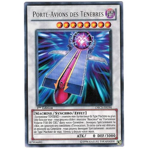 Yu-Gi-Oh ! Porte-Avion Des Ténèbres Orcs-Fr096 Rare 1ère Ed