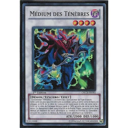Yu-Gi-Oh ! Médium Des Ténèbres Orcs-Fr095 Super Rare 1ère Ed