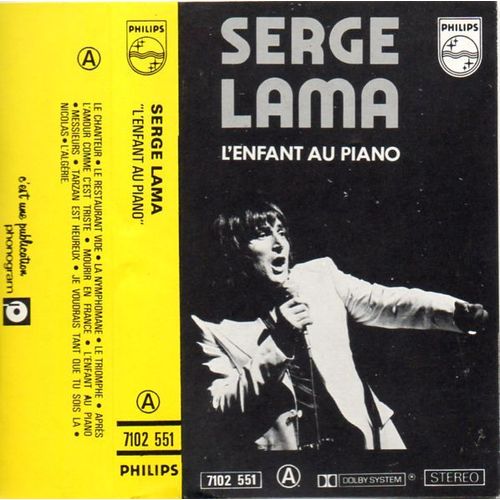 Serge Lama : L'enfant Au Piano