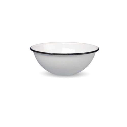 Graniteware | Petit Bol À14cm En Acier Émaillé | Compatible Four Et Lave-Vaisselle | Légère | Empilable | Résiste Aux Rayures | Blanc