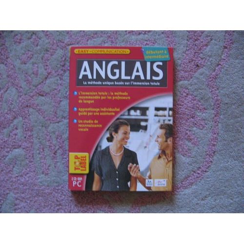 Anglais La Méthode Unique Basée Sur L'immersion Totale (Débutant À Intermédiaire)