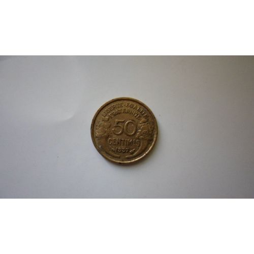 France 50 Centimes Morlon 1937
