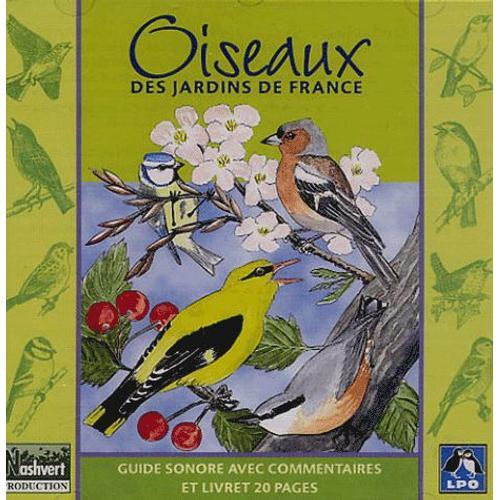 Oiseaux Des Jardins De France - (1cd Audio)