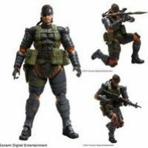 Metal Gear Solid Peace Walker - Play Arts [Kai] Snake Battle Dress V