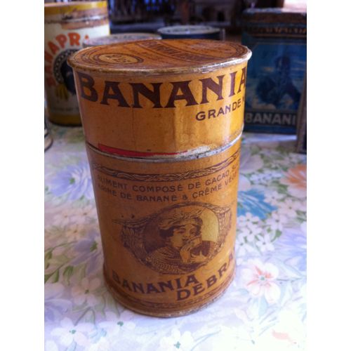 Boite Carton Banania Debray Seul Modéle Connu