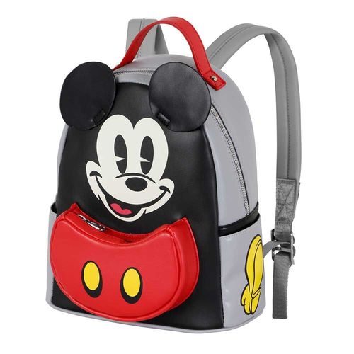 Mickey Mouse Face Sac à dos Heady, Noir