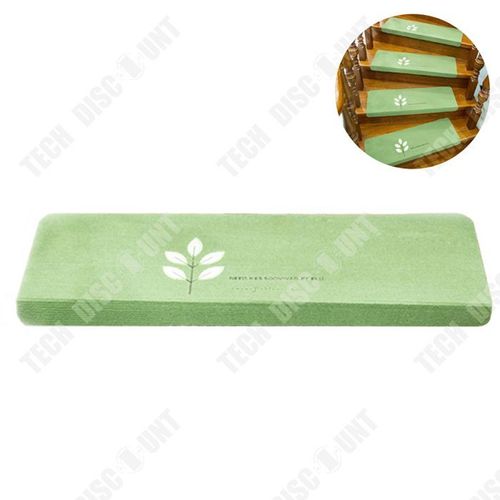 Td® Ensemble De 6 Pièces De Tapis De Marche D'escalier Avec Adhésif, Antidérapant Et Magnifique Tapis D'escalier Taille 70*22*4.5 Cm