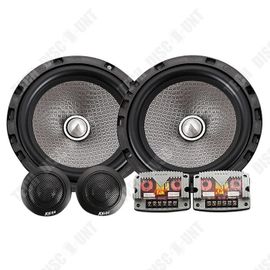 Td® Kit Haut-Parleurs Voiture Modification Haut-Parleurs 6.5 Pouces Kit Haut-Parleurs Voiture Tweeter Midrange Subwoofer