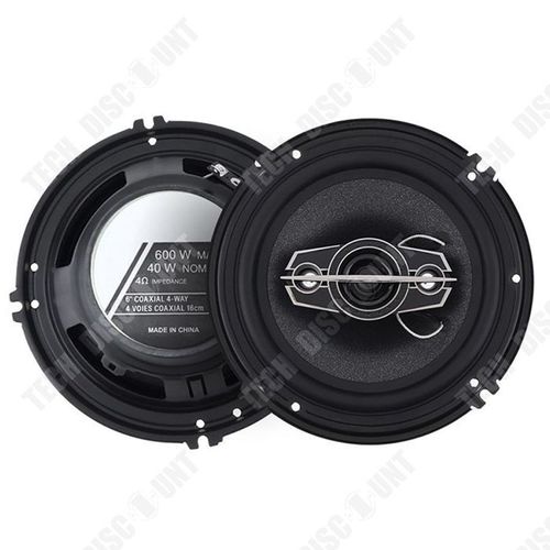 Td® Haut-Parleur Coaxial De 6,5 Pouces Pour Modification De Haut-Parleur Audio De Voiture Max 600w Pour Toutes Les Voitures