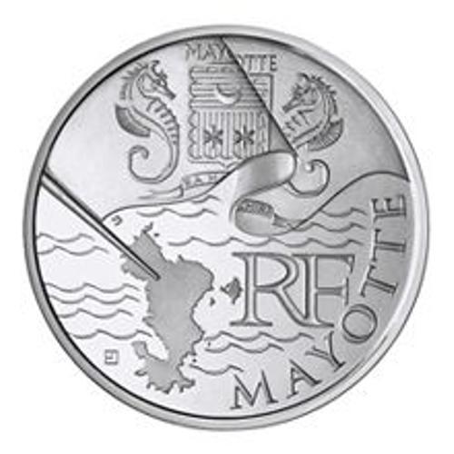 Pièce De 10 Euros En Argent "Mayotte" - 2011
