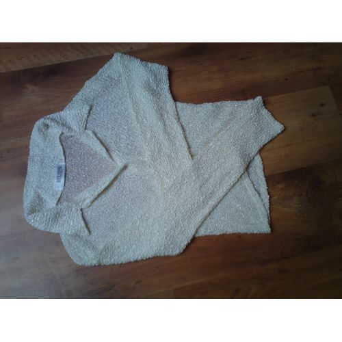 Gilet Écru Brillant 38