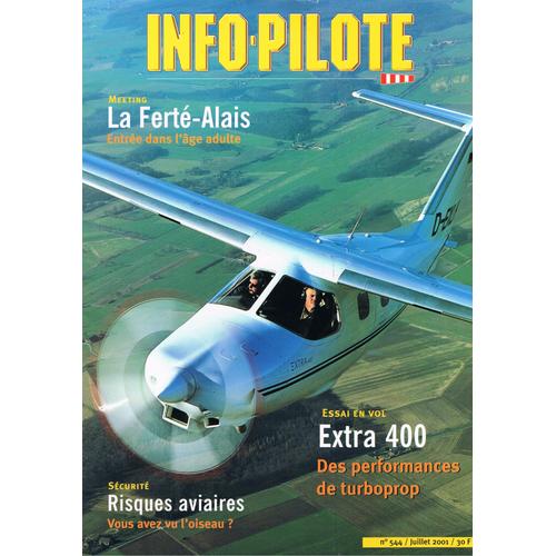 Info-Pilote N° 544 : Extra 400, Des Performances De Turboprop