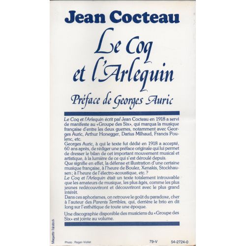 le coq et l'arlequin