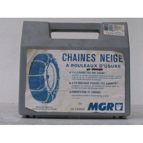 Chaînes À Neige À Rouleaux D'usure "Mgr 114"