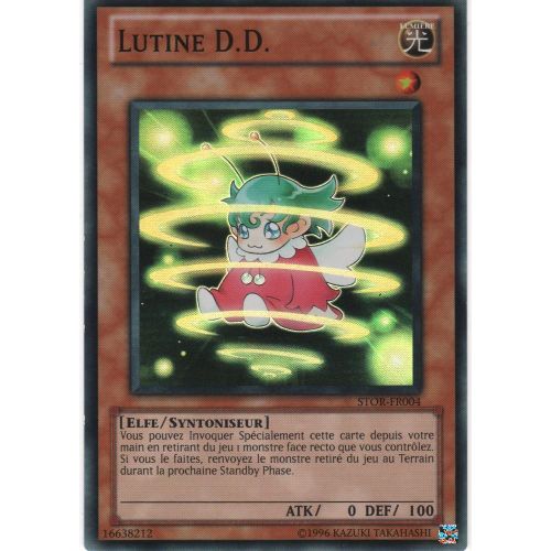 Yu Gi Oh Lutine D.D. Super Rare Stor-Fr004