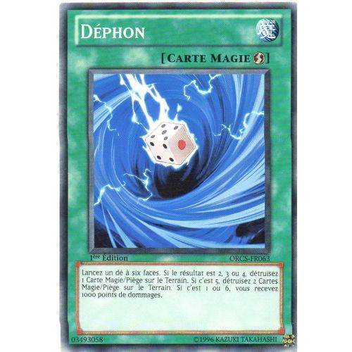 Yu-Gi-Oh ! Déphon Orcs-Fr063 Commune 1ère Ed