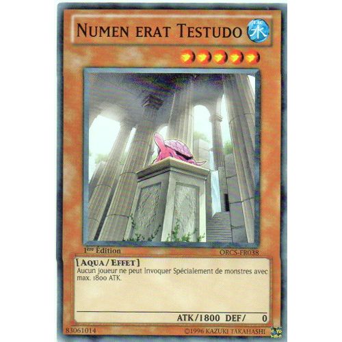 Yu-Gi-Oh ! Numen Erat Testudo Orcs-Fr038 Commune 1ère Ed