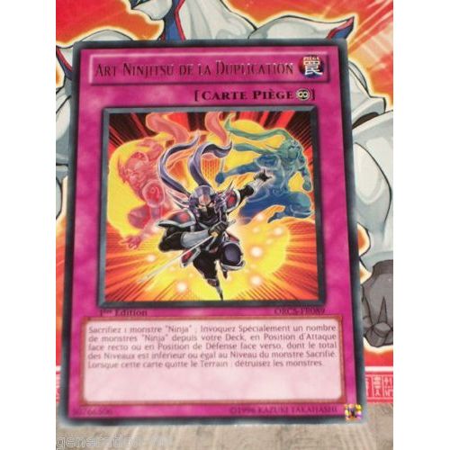 Art Ninjitsu De La Duplication - Orcs-Fr089 - Carte Rare