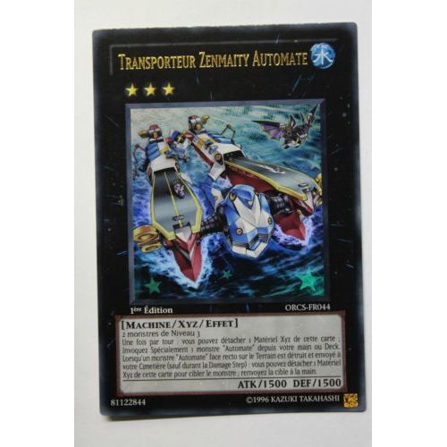 Transporteur Zenmaity Automate - Orcs-Fr044 - Ultra Rare