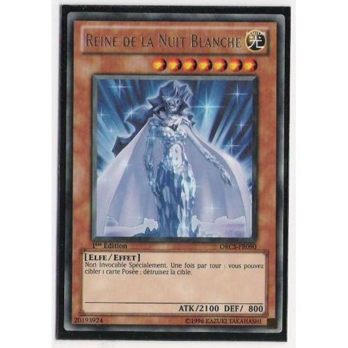 Yu-Gi-Oh ! Reine De La Nuit Blanche Orcs-Fr090 Rare 1ère Ed