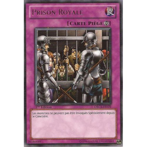 Yu-Gi-Oh ! Prison Royale Orcs-Fr079 Rare 1ère Ed