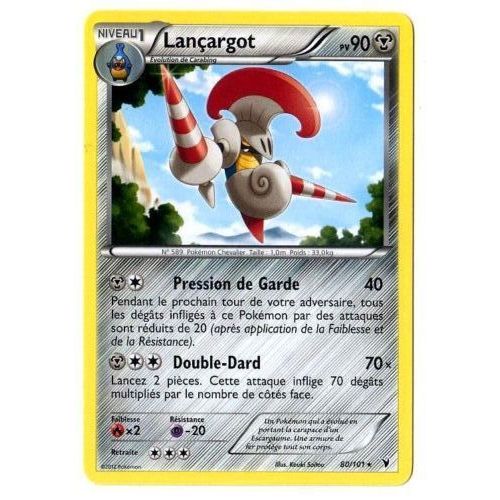 Lançargot (80/101) - Pokemon Noir Et Blanc Nobles Victoires