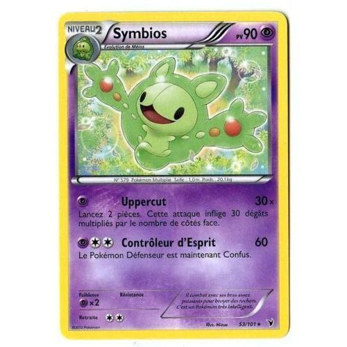 Symbios (53/101) - Pokemon Noir Et Blanc Nobles Victoires