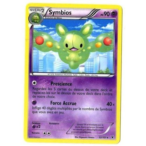 Symbios (52/101) - Pokemon Noir Et Blanc Nobles Victoires